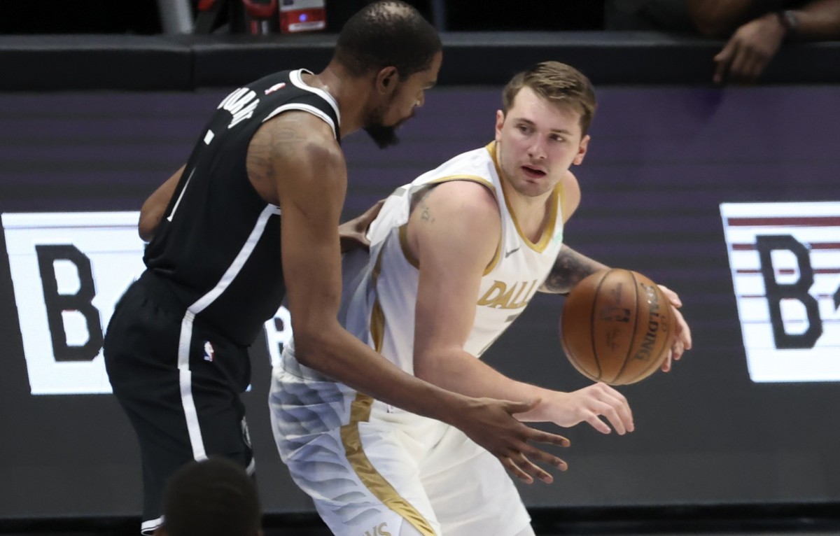 Luka Doncic, Brooklyn Nets, Dallas Mavericks, Kevin Durant